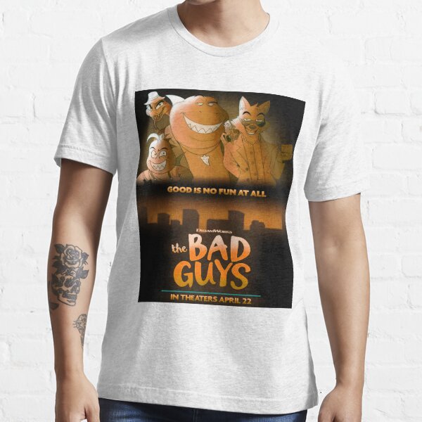 "The Bad Guys 2022 Film , The Bad Guys Movie 2022, Mr Piranha Poster" Tshirt for Sale by