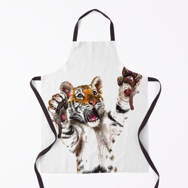 Item preview, Little Tiger Cub Watercolor Portrait, Cute Little Tiger Cub Watercolor Art, Adorable Little Tiger Cub Watercolor, Little Tiger Cub Watercolor Painting designed and sold by Trendymotion.