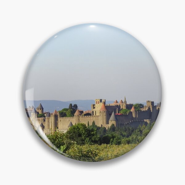 Item preview, Carcassonne Citadel - Panoramic Scenery of Medieval Towers and Castles in France designed and sold by Dan Shachar.