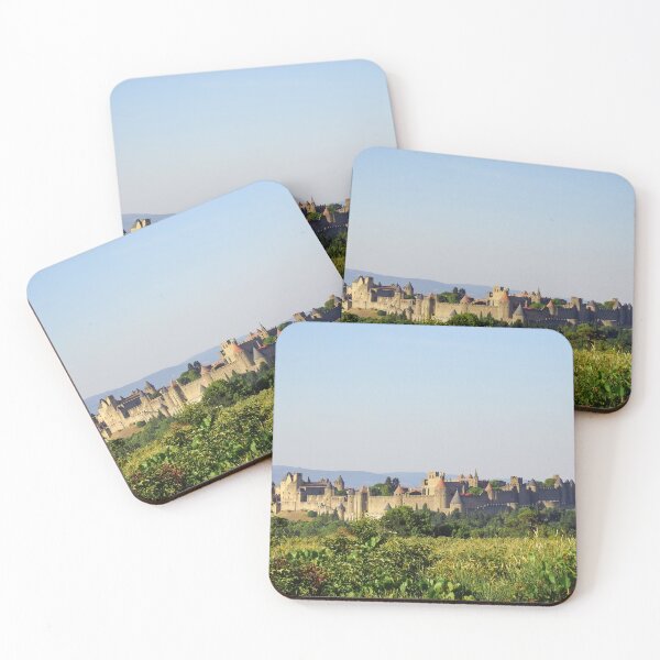 Item preview, Carcassonne Citadel - Panoramic Scenery of Medieval Towers and Castles in France designed and sold by Dan Shachar.