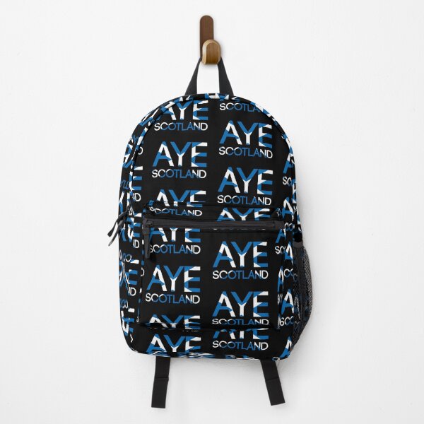 Item preview, AYE SCOTLAND, Scottish Independence Saltire Flag Text Slogan designed and sold by MacPean.