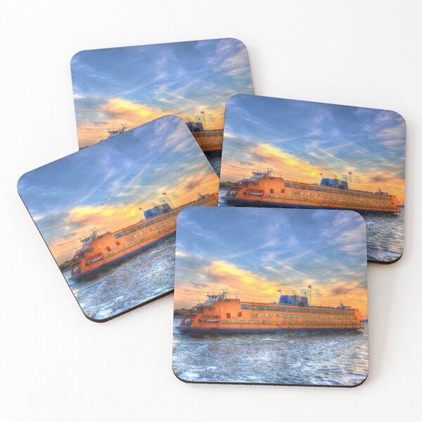 Item preview, Staten Island Ferry at Sunset- Coasters Only designed and sold by Kurt Gardiner.