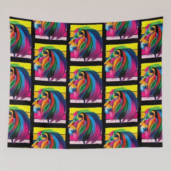Item preview, Colorful Lion Lover designed and sold by danielles79.