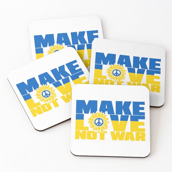 Item preview, Make Love Not War designed and sold by DearSunny.