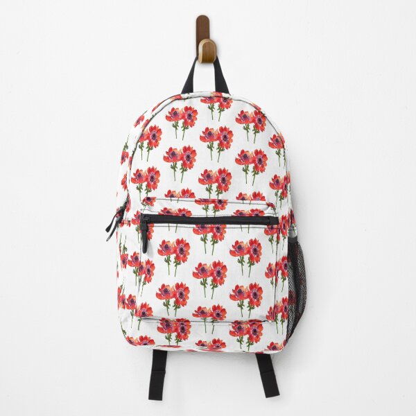Item preview, Red Anemone Wildflower Vector Art Cut Out designed and sold by taiche.