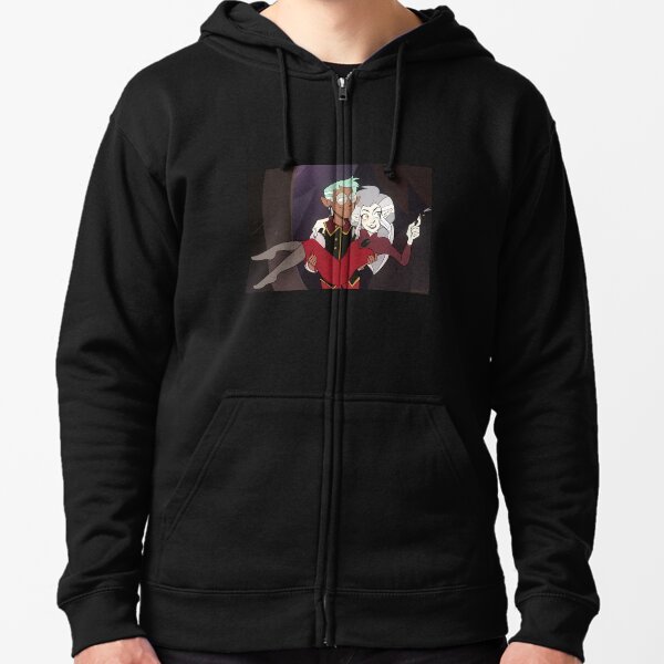 Raine and Eda Zipped Hoodie