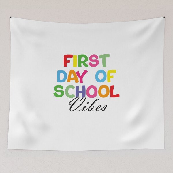 Item preview, Funny Back To School Day, first day of school Vibes, designed and sold by yssnyd.