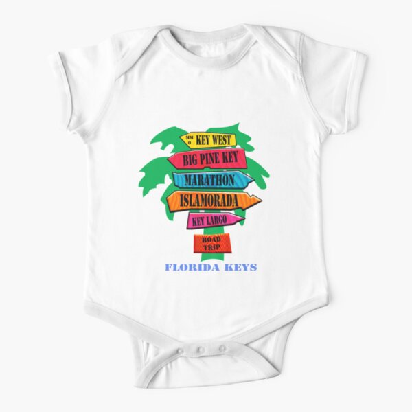 Florida Keys Baby One Piece By Iphonephil Redbubble