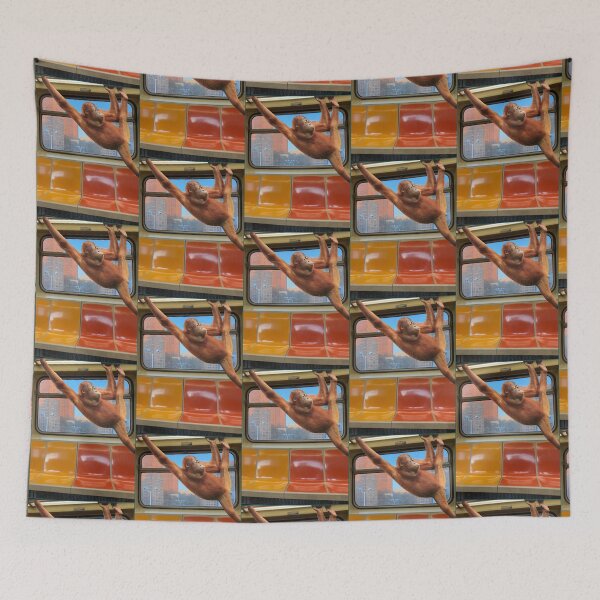 Item preview, Orangutan on the subway   designed and sold by BojjiCol.
