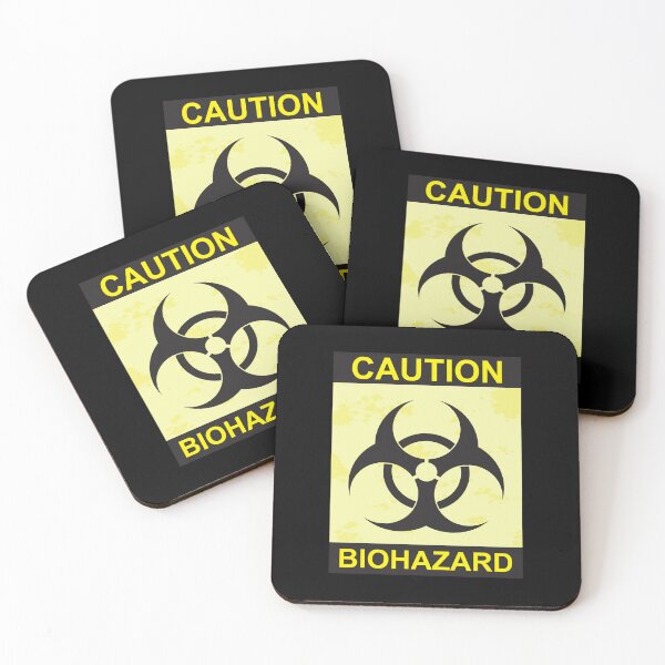 Item preview, bio hazard Caution sign designed and sold by gpsapparel.