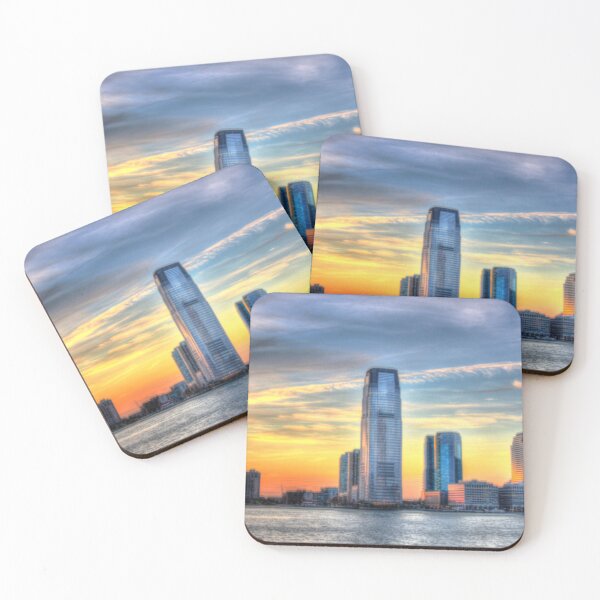 Item preview, Goldman Sacks Building in Jersey City at Sunset designed and sold by Kurt Gardiner.
