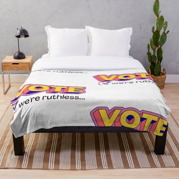 Item preview, The Women's Rights Vote-We Are Ruthless in Pink and Blue Shade designed and sold by allyzza.
