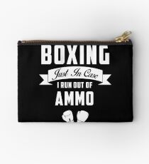 Boxing - Just In Case I Run Out Of Ammo Studio Pouch
