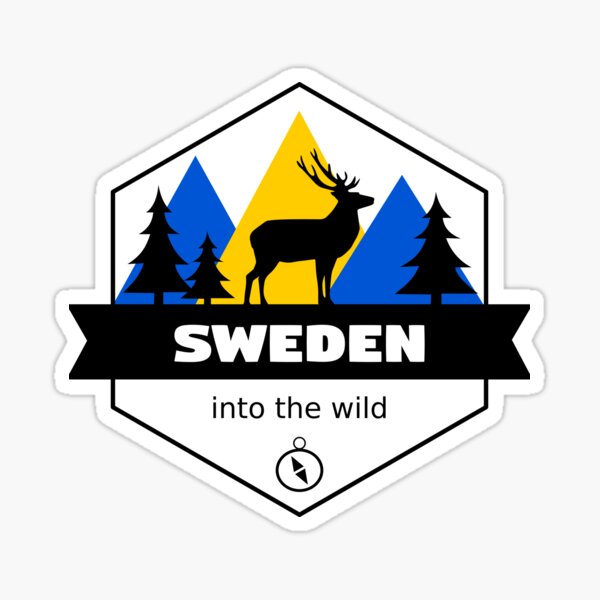 Artikel-Vorschau von Schweden In die Wildnis, designt und verkauft von Studio Pico.