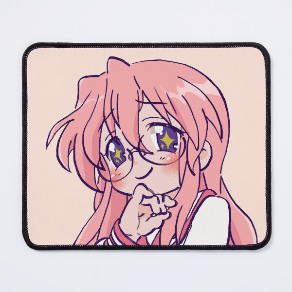 Item preview, I draw pink pastel starry eyed takara miyuki / lucky star designed and sold by RansRoom.