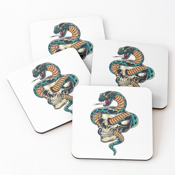 Item preview, Skull And Snake designed and sold by superone8.