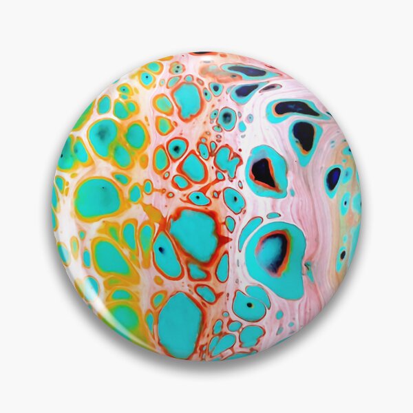 Item preview, Molten Canyon Trippy Acrylic Pour designed and sold by cjpours.