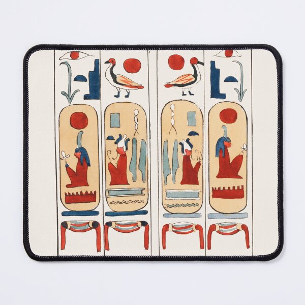 Item preview, Egyptian Hieroglyphs, Hieroglyphics, Hieroglyphics translated	 designed and sold by ABIR ILLUSTRATION.