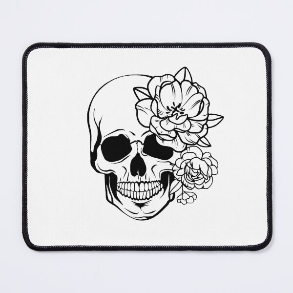 Item preview, Cráneo floral designed and sold by Cat Stokes.