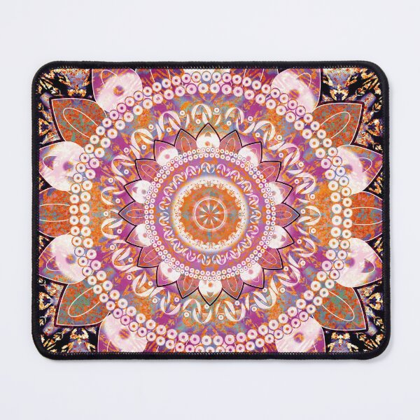 Item preview, Boho Copper Batik Mandala designed and sold by Nina May Designs.