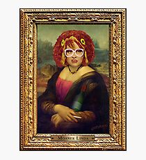 Moaner Linda (Gold Frame) Photographic Print