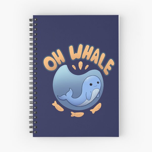 Artikelvorschau, Oh Wal, süßes Tierwortspiel entworfen und verkauft von Mossysplashart.