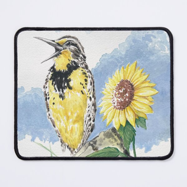 Item preview, Meadowlark & Sunflowers designed and sold by BreonBliss.