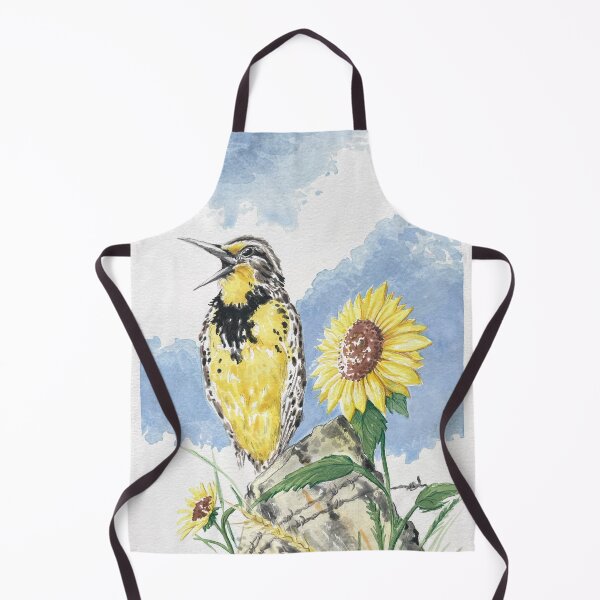 Item preview, Meadowlark & Sunflowers designed and sold by BreonBliss.
