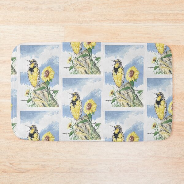 Item preview, Meadowlark & Sunflowers designed and sold by BreonBliss.