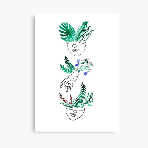 Flora y fauna Canvas Print