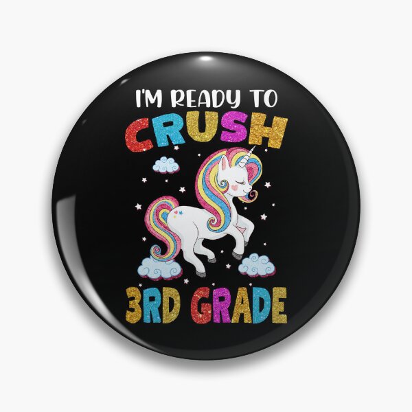 Artikelvorschau, Ich bin bereit, Einhorn der 3. Klasse Back to School Girls zu vernichten entworfen und verkauft von ChristYoung90.