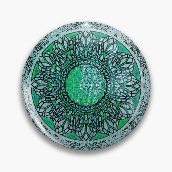Item preview, Celtic Mandala Shibori designed and sold by Nina May Designs.