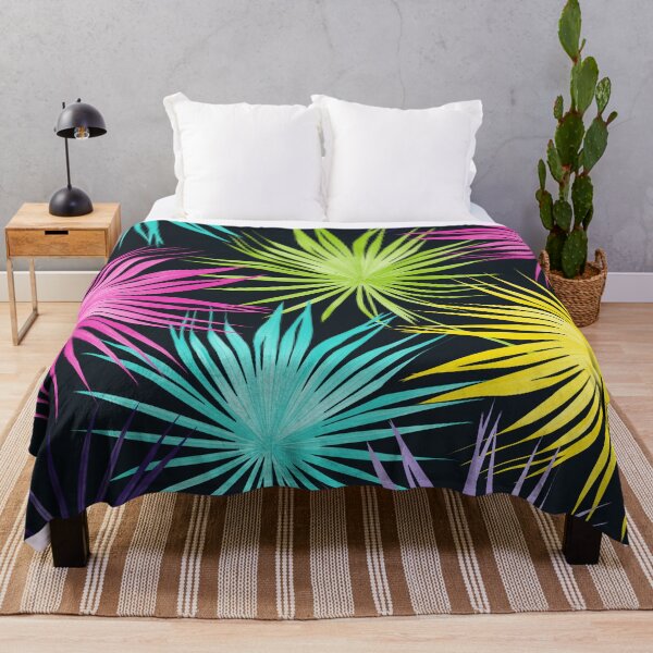 Item preview, Dushi Fan Palm Bliss 80s #1 #tropical #decor #art  designed and sold by Anita's & Bella's Art.
