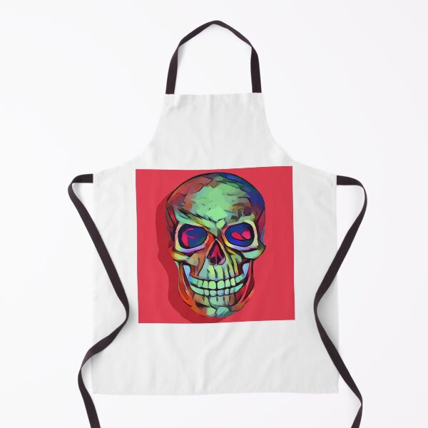 Item preview, Beautiful Artistic Skull Red Background designed and sold by CreativeCranium.