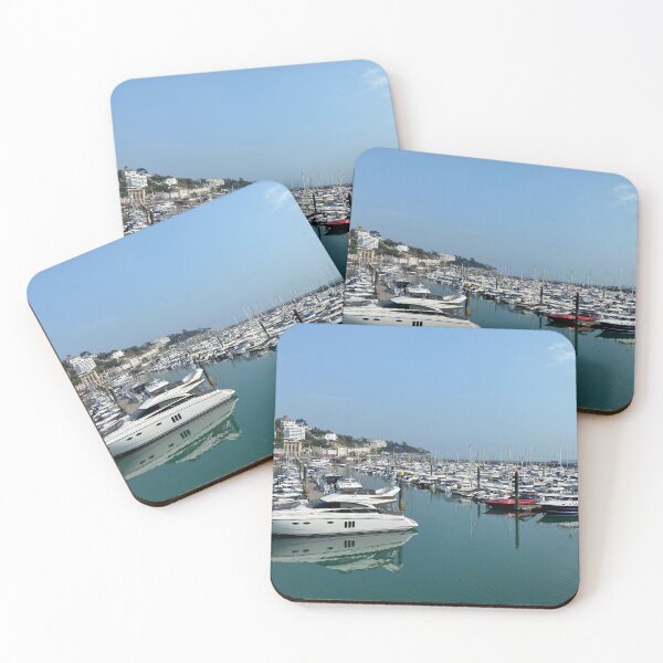 Item preview, Torquay, Devon, England | Torquay Marina with boats designed and sold by Lindsay Marie Patterns.