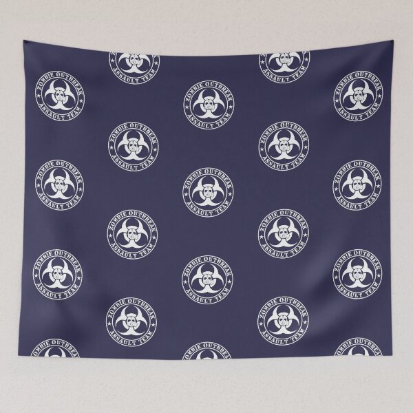 Item preview, Zombie Outbreak Assault Team Biohazard Apocalypse Gas Mask designed and sold by tronictees.