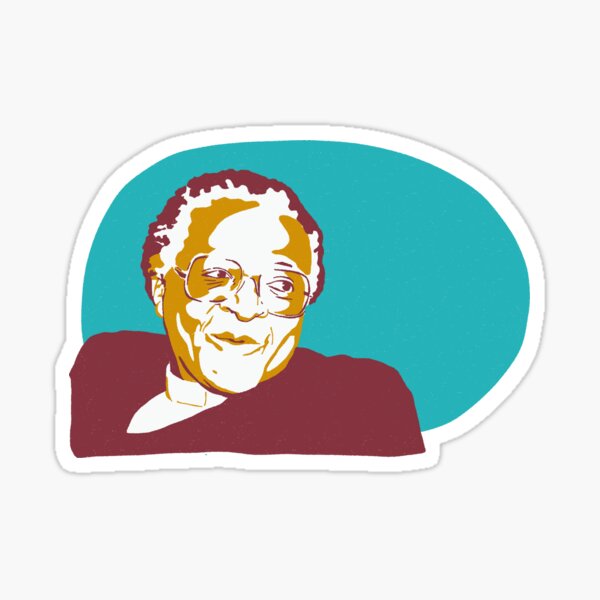 Artikel-Vorschau von Desmond Tutu, designt und verkauft von GabianSpiritArt.