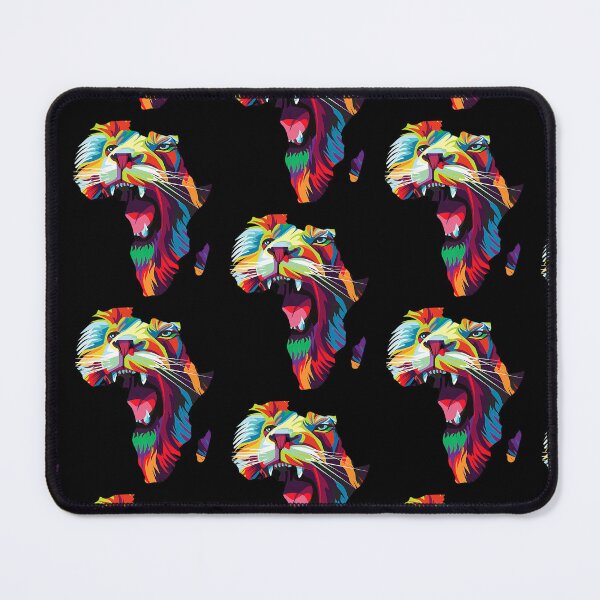 Item preview, Africa Map Lion Safari Savanna Wild Animal Africa designed and sold by danielles79.