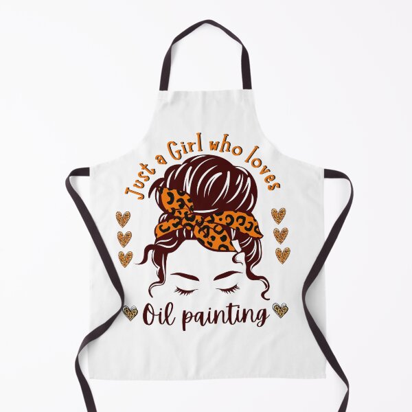 Item preview, Copy of Just a Girl Who Loves Oil Painting designed and sold by spaceopy.