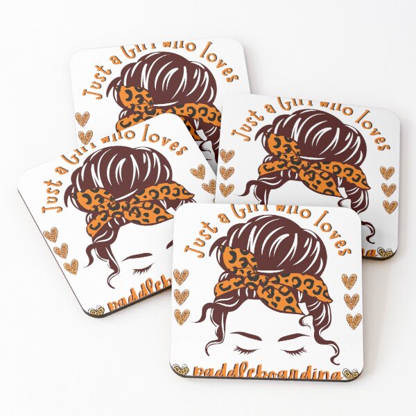 Item preview, Copy of Just a Girl Who Loves paddleboarding designed and sold by spaceopy.