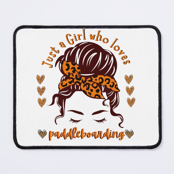 Item preview, Copy of Just a Girl Who Loves paddleboarding designed and sold by spaceopy.