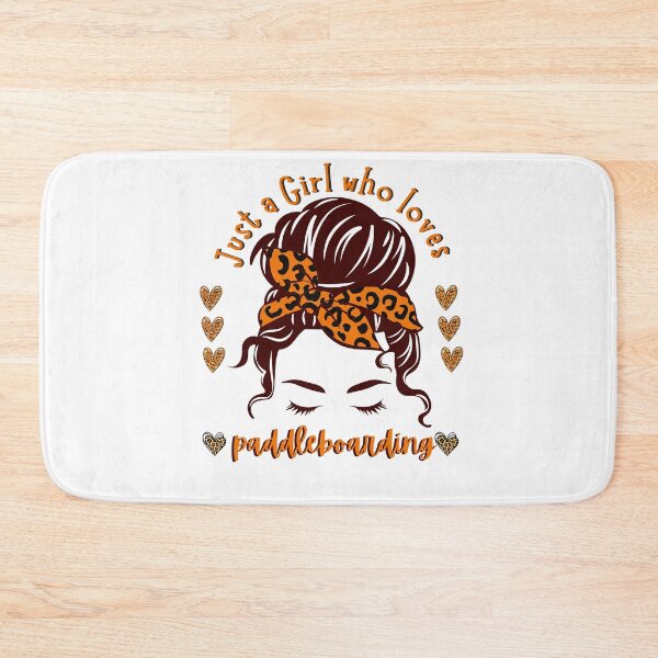 Item preview, Copy of Just a Girl Who Loves paddleboarding designed and sold by spaceopy.