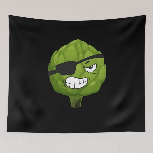 Item preview, Artichoke Pirate Vegetables designed and sold by MooonTees.