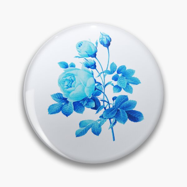 Item preview, Flor amarilla, Ilustración alternativa - Rosa azul designed and sold by DaphneKstudio .