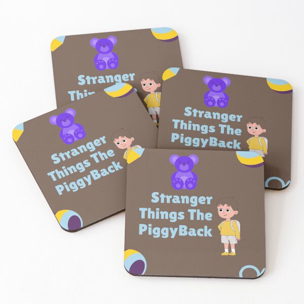 Item preview, stranger things the piggyback-the piggyback classic designs designed and sold by ayesha70.