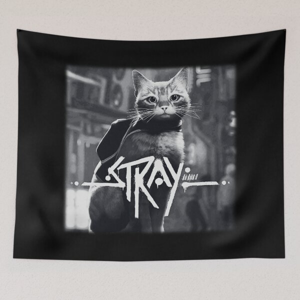 Item preview, Stray Game Cat designed and sold by NasoYaslo.