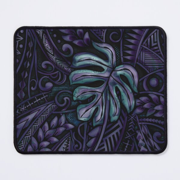 Item preview, Artboard - Hawaiian - Samoan - Polynesian 3686 DeepBlue designed and sold by sunnthreads.