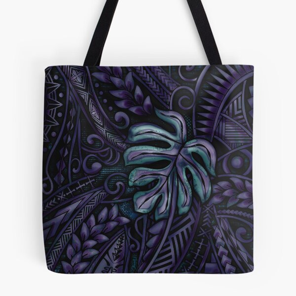Item preview, Artboard - Hawaiian - Samoan - Polynesian 3686 DeepBlue designed and sold by sunnthreads.