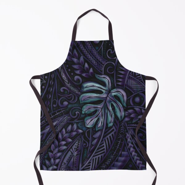 Item preview, Artboard - Hawaiian - Samoan - Polynesian 3686 DeepBlue designed and sold by sunnthreads.