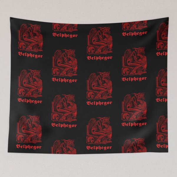 Item preview, Belphegor devil designed and sold by MetalSatyrShop.